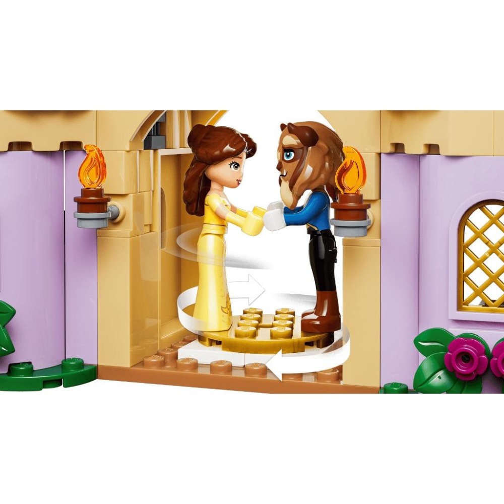 ［想樂］全新 樂高 LEGO 43289 DISNEY 迪士尼 貝兒和野獸的魔法城堡-細節圖7