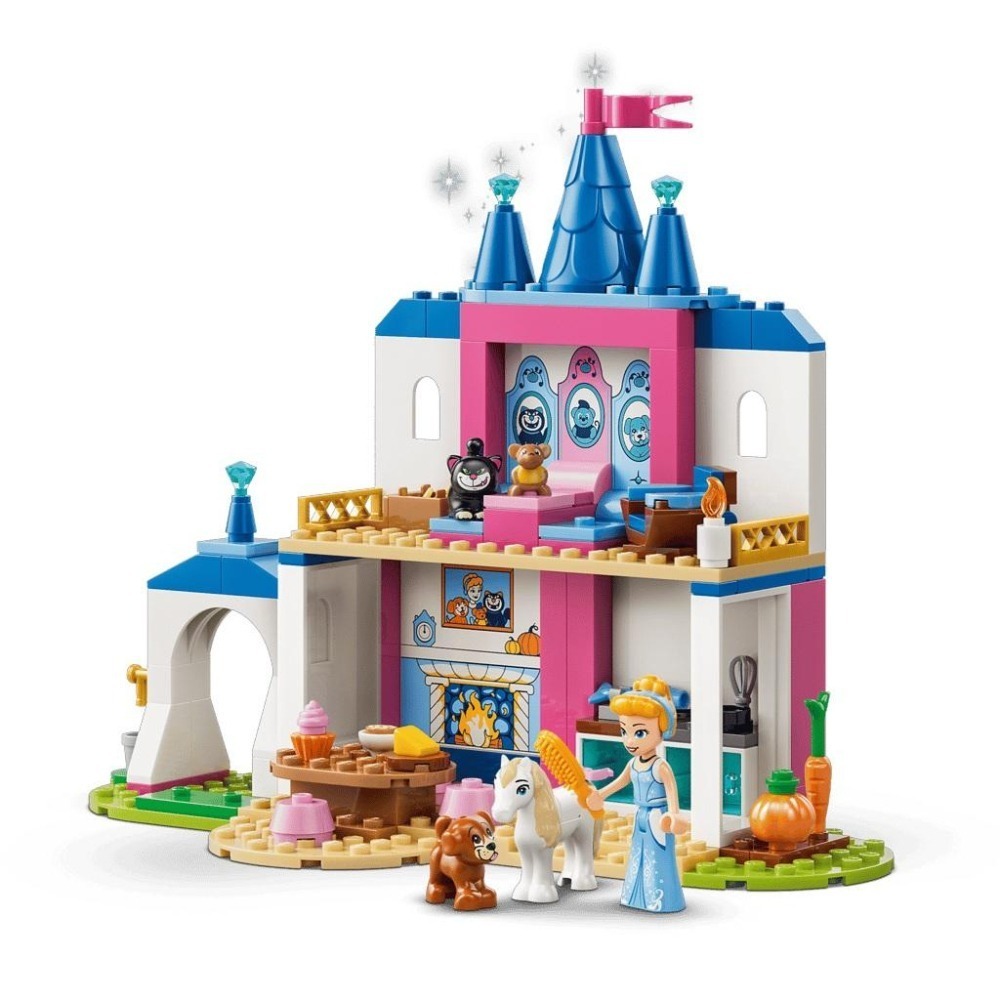 ［想樂］全新 樂高 LEGO 43283 DISNEY 迪士尼 灰姑娘與動物的城堡-細節圖5