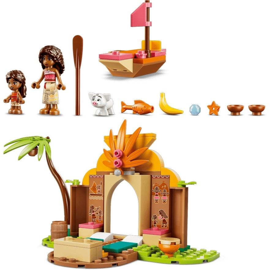 ［想樂］全新 樂高 LEGO 43282 DISNEY 迪士尼 村莊小屋和船-細節圖5