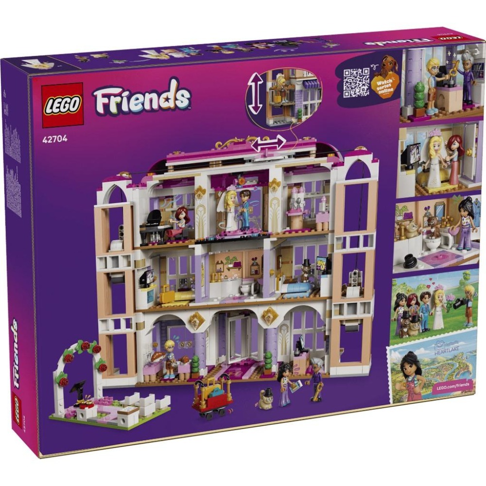 ［想樂］全新 樂高 LEGO 42704 Friends 好朋友 心湖城大飯店-細節圖2