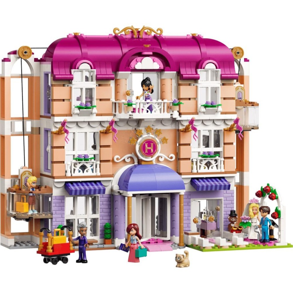 ［想樂］全新 樂高 LEGO 42704 Friends 好朋友 心湖城大飯店-細節圖3