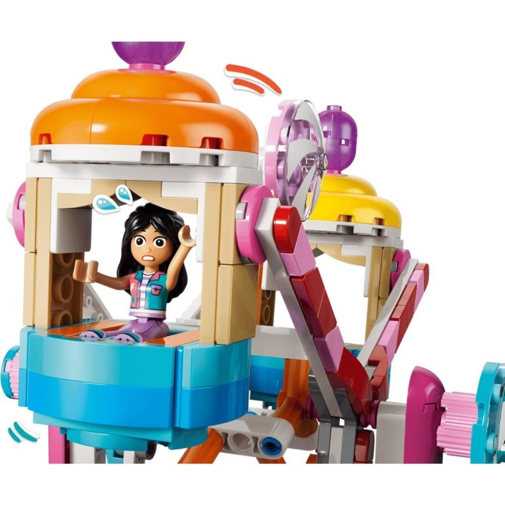 ［想樂］全新 樂高 LEGO 42700 Friends 好朋友 糖果和杯子蛋糕摩天輪-細節圖7