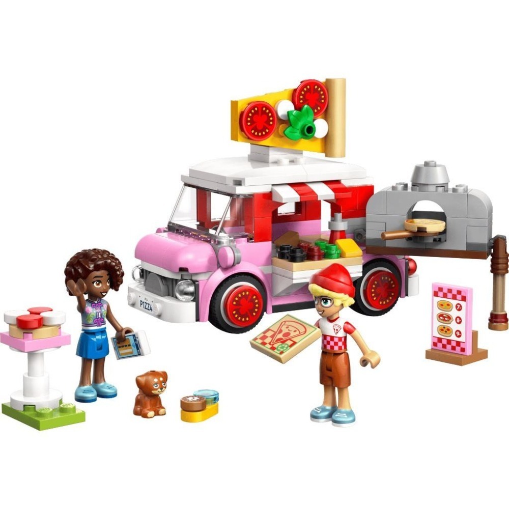 ［想樂］全新 樂高 LEGO 42694 Friends 好朋友 披薩餐車-細節圖3