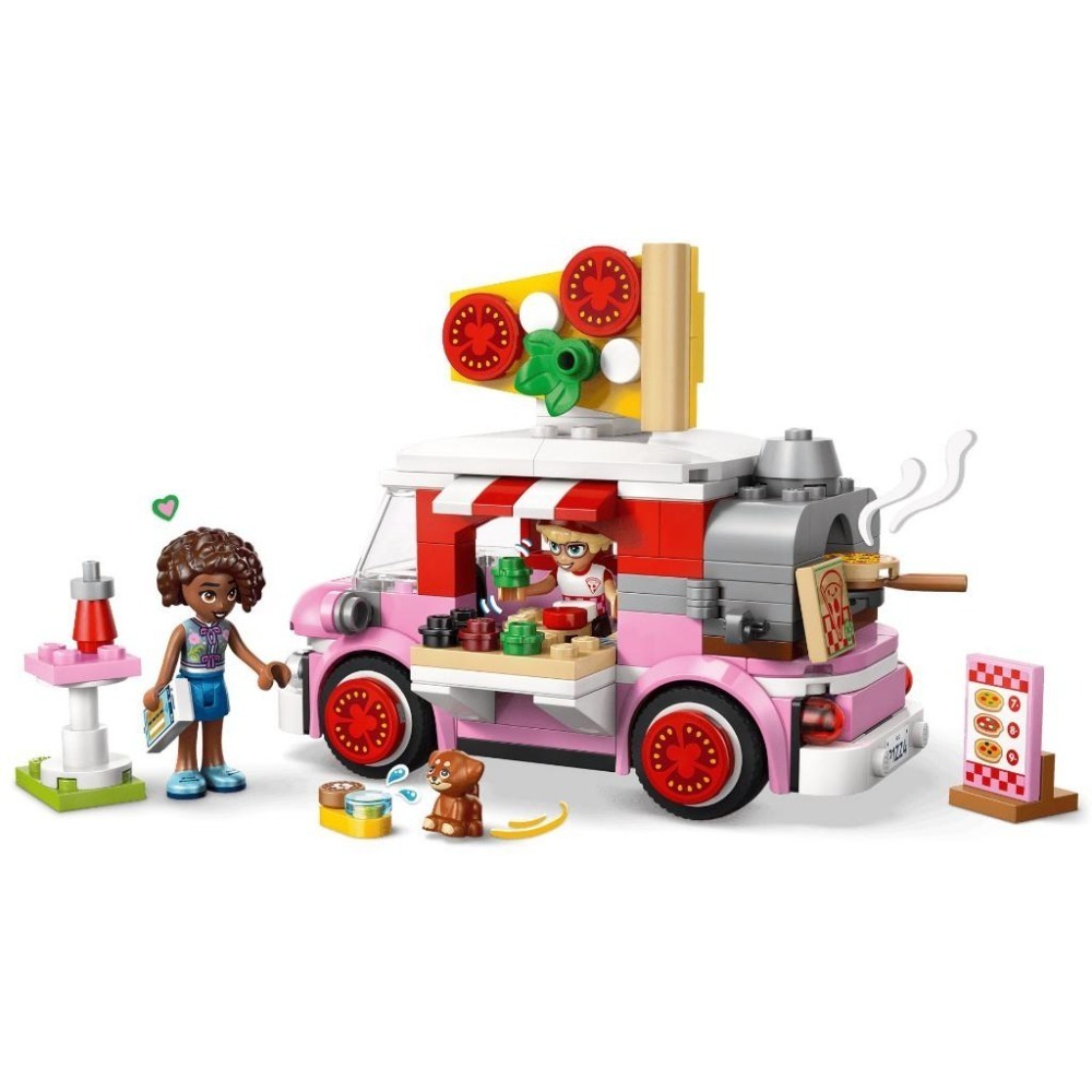 ［想樂］全新 樂高 LEGO 42694 Friends 好朋友 披薩餐車-細節圖5