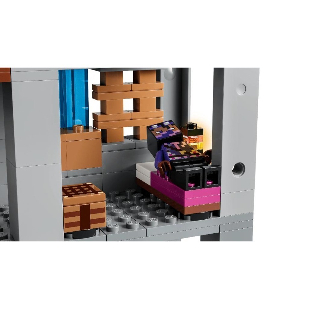 ［想樂］全新 樂高 LEGO 21597 Minecraft 創世神 地獄幽靈站 Ghast Station-細節圖7