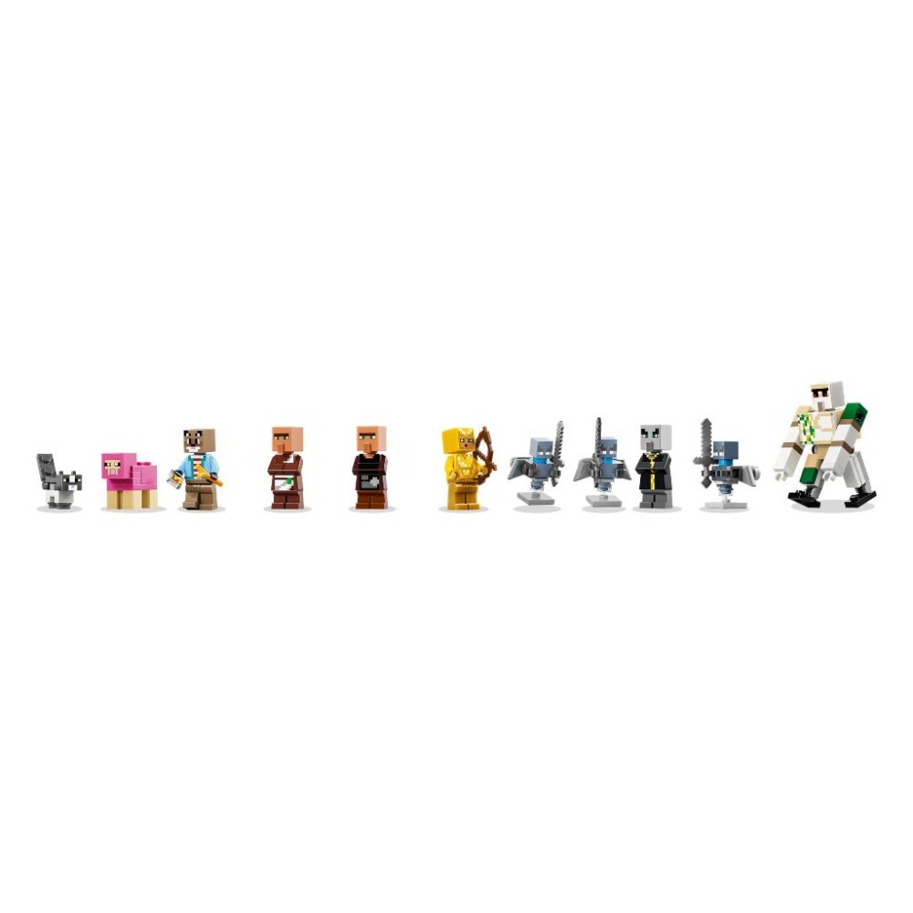 ［想樂］全新 樂高 LEGO 21596 Minecraft 創世神 喚魔者進攻村莊 Evoker Village Attack-細節圖4