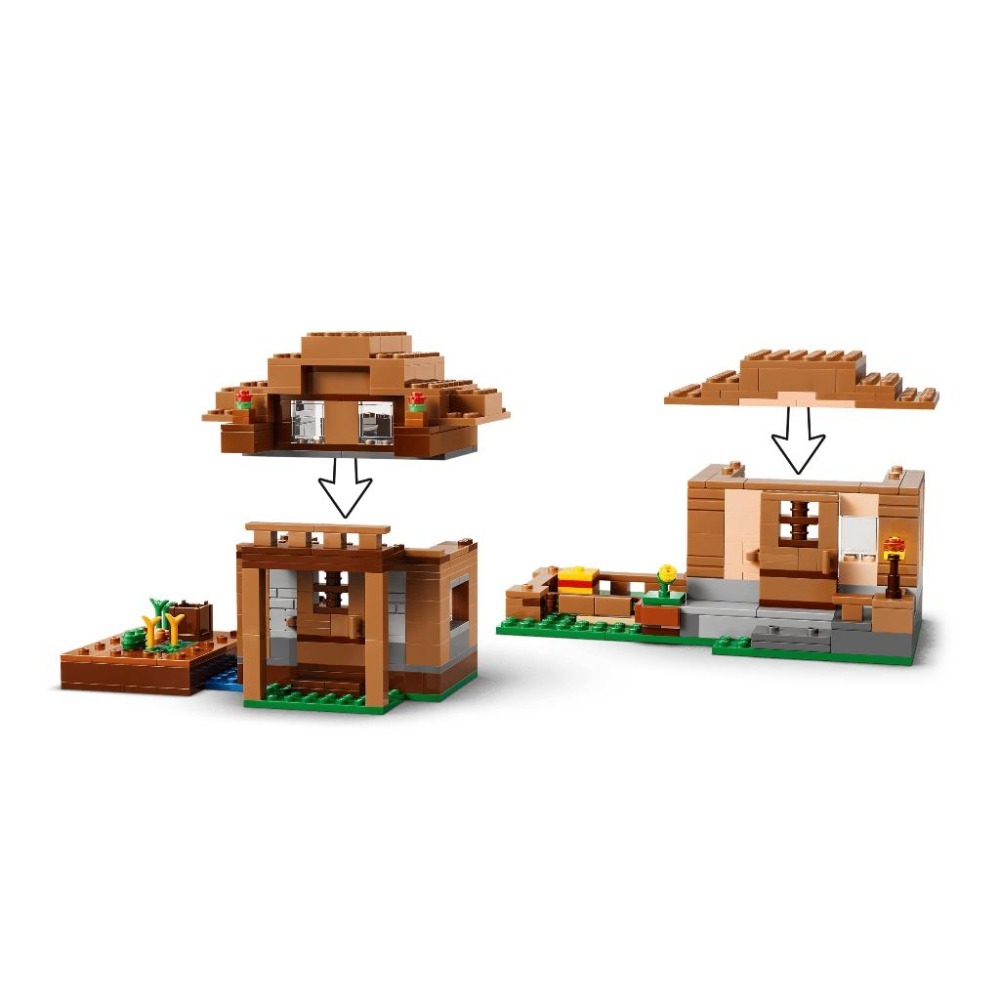 ［想樂］全新 樂高 LEGO 21596 Minecraft 創世神 喚魔者進攻村莊 Evoker Village Attack-細節圖8