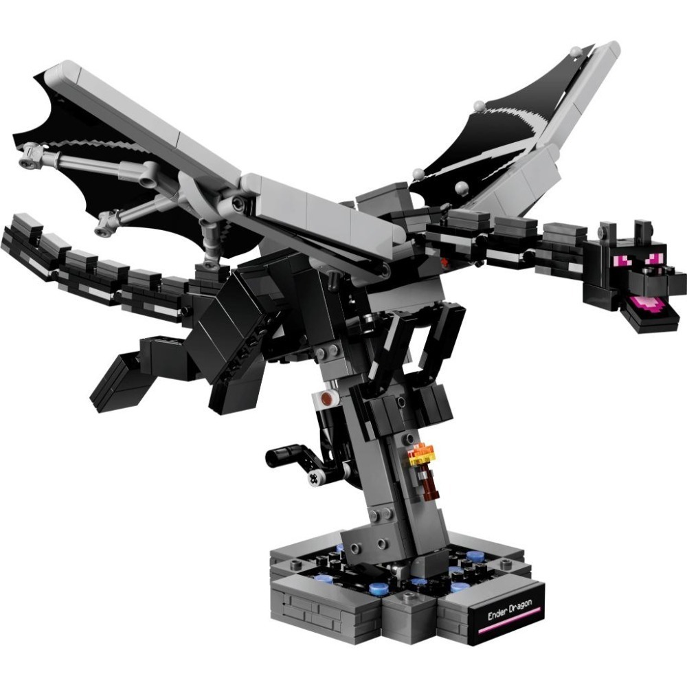 ［想樂］全新 樂高 LEGO 21595 Minecraft 創世神 終界龍 The Ender Dragon-細節圖3