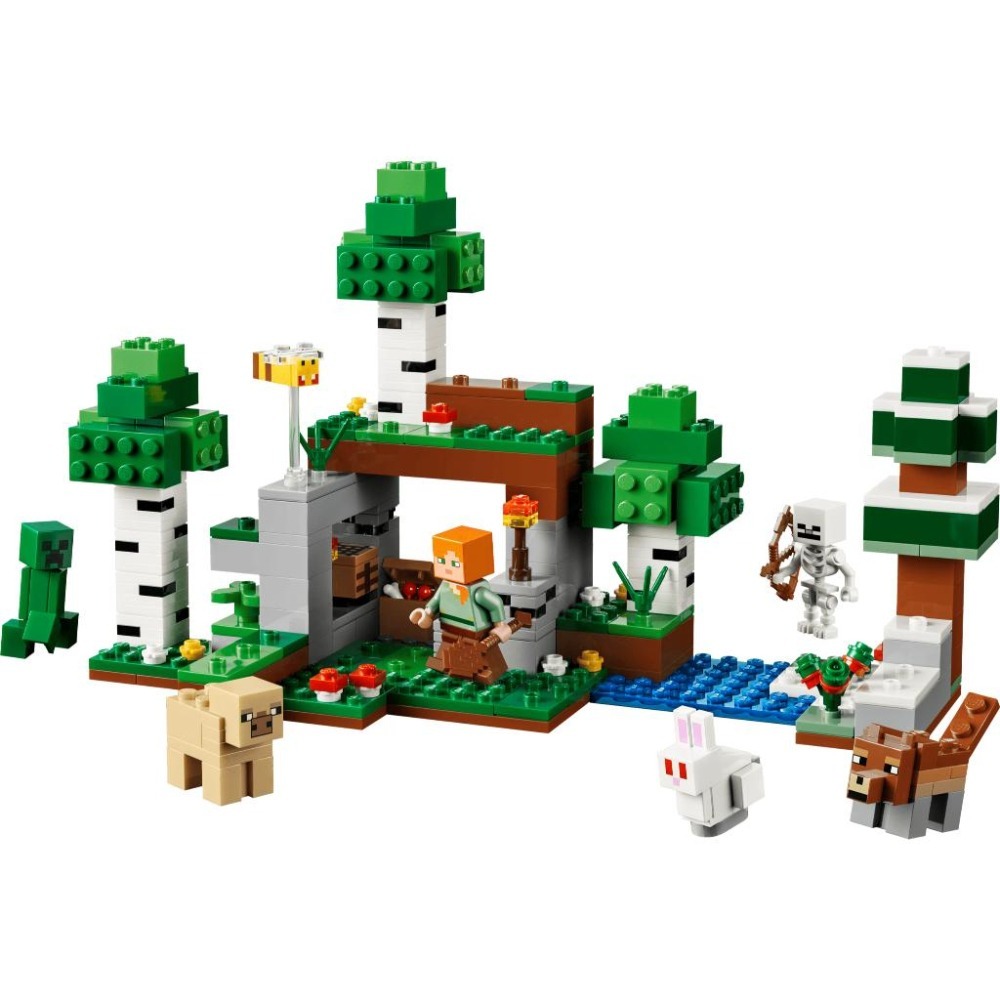 ［想樂］全新 樂高 LEGO 21593 Minecraft 創世神 第一夜冒險 First Night Adventure-細節圖3