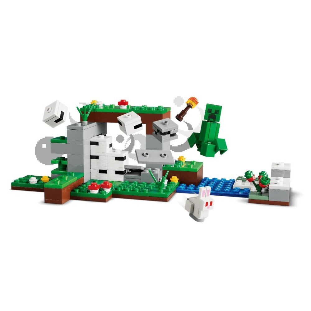［想樂］全新 樂高 LEGO 21593 Minecraft 創世神 第一夜冒險 First Night Adventure-細節圖6