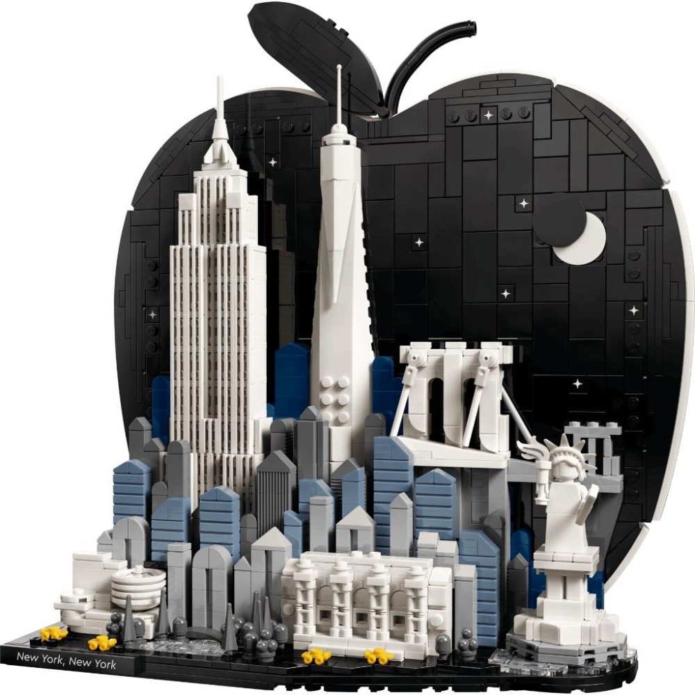 ［想樂］全新 樂高 LEGO 21066 Architecture 建築 紐約 大蘋果 New York City The Big Apple-細節圖3