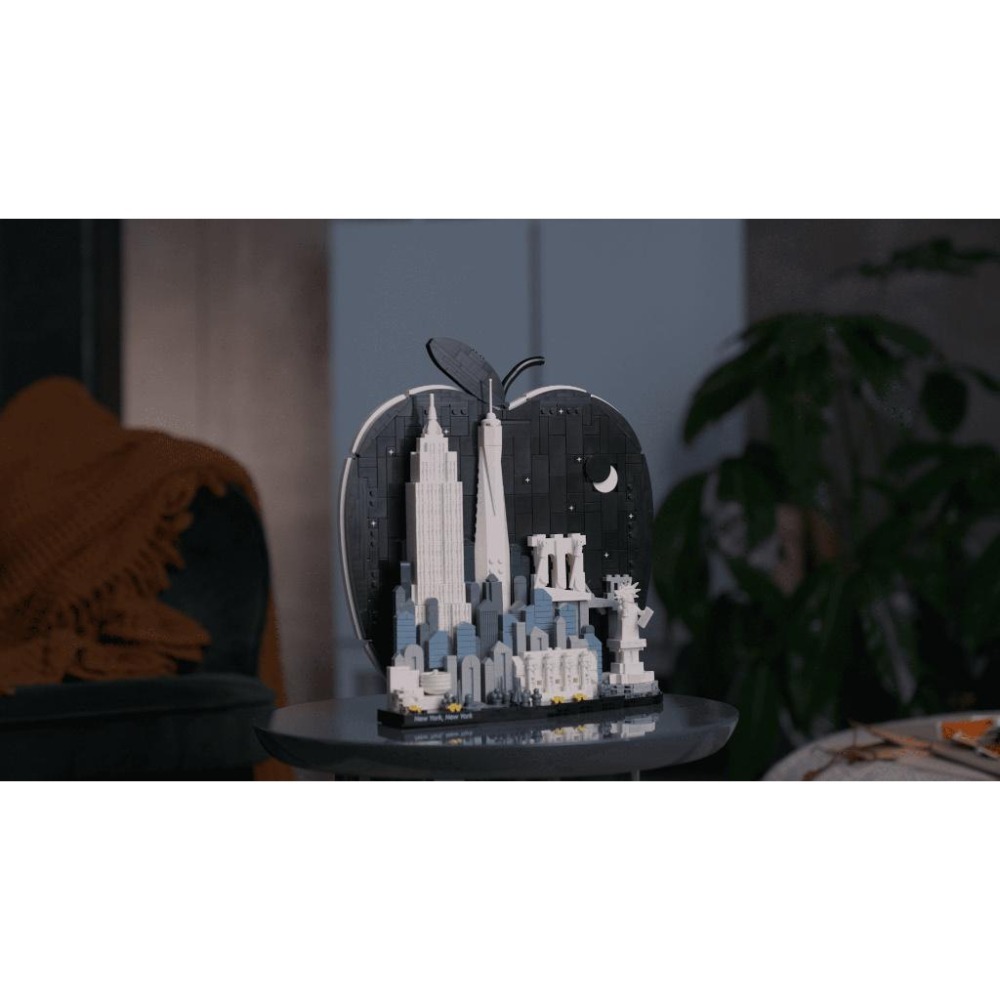 ［想樂］全新 樂高 LEGO 21066 Architecture 建築 紐約 大蘋果 New York City The Big Apple-細節圖9