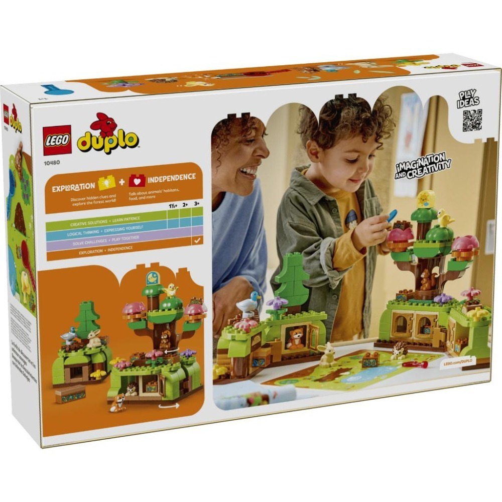 ［想樂］全新 樂高 LEGO 10480 DUPLO 得寶 森林與野生動物探索套裝-細節圖2