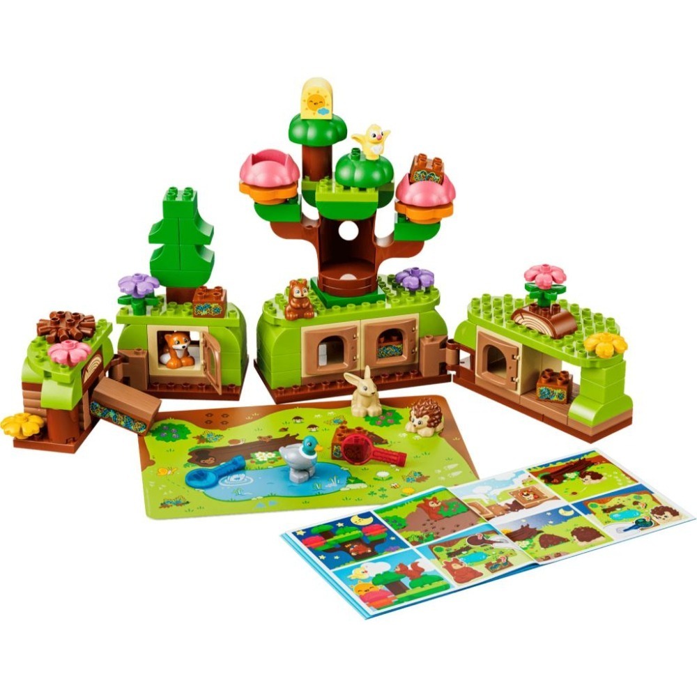 ［想樂］全新 樂高 LEGO 10480 DUPLO 得寶 森林與野生動物探索套裝-細節圖3
