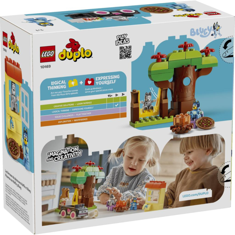 ［想樂］全新 樂高 LEGO 10469 DUPLO 得寶 曼曼、布麗玩遊戲：披薩女孩-細節圖2