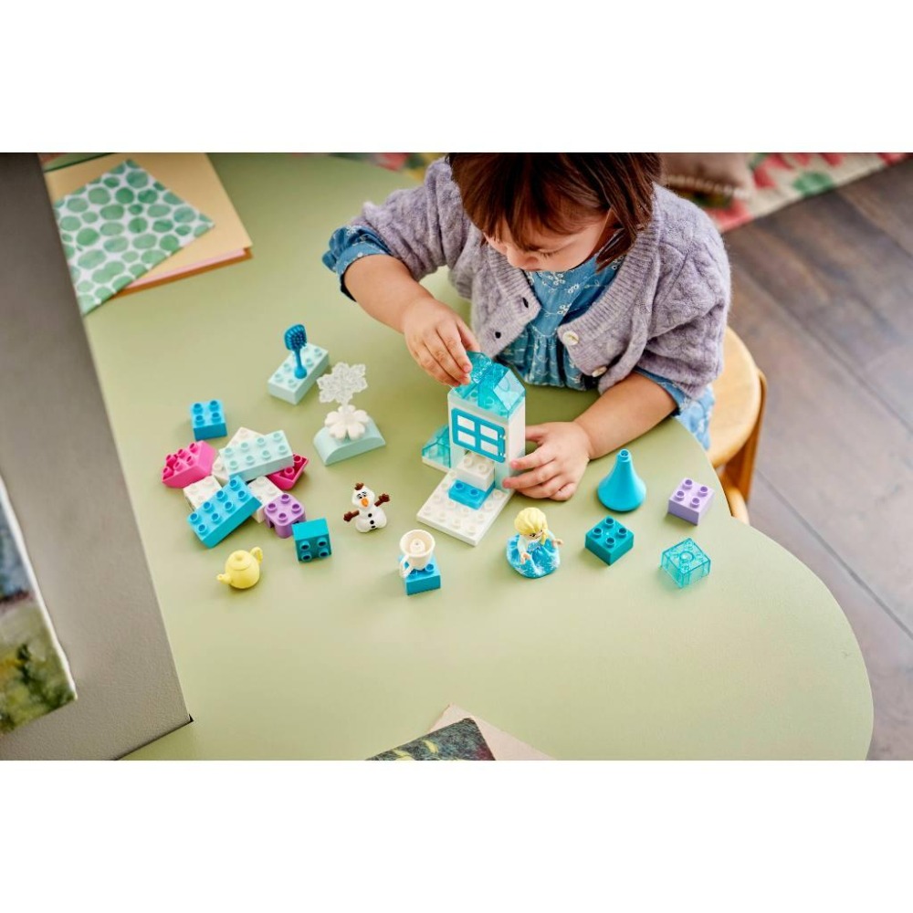 ［想樂］全新 樂高 LEGO 10462 DUPLO 得寶 冰雪奇緣 艾莎和雪寶的冰雪奇緣創意百寶盒-細節圖8