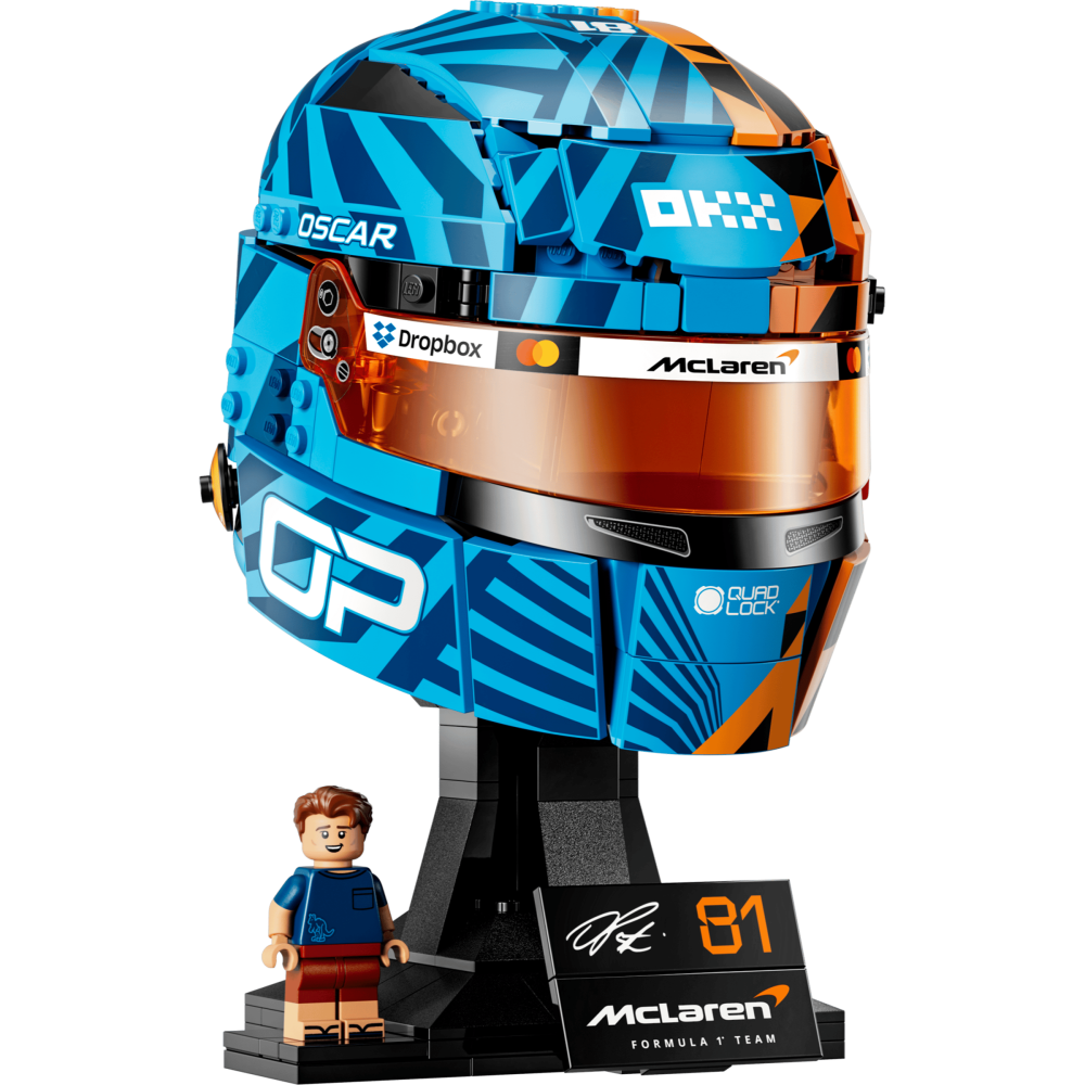 ［想樂］全新 樂高 LEGO 43017 Editions F1 奧斯卡·皮亞斯特里 安全帽-細節圖3