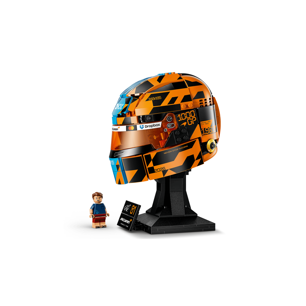 ［想樂］全新 樂高 LEGO 43017 Editions F1 奧斯卡·皮亞斯特里 安全帽-細節圖6