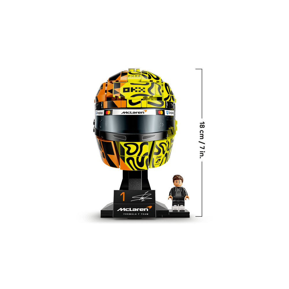 ［想樂］全新 樂高 LEGO 43023 Editions F1 蘭多·諾里斯 安全帽 McLaren-細節圖5