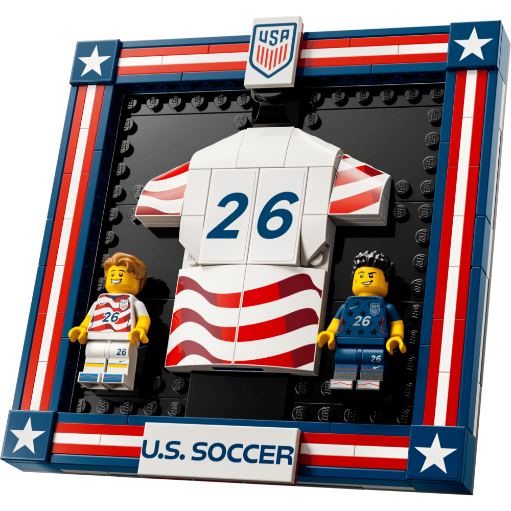 ［想樂］全新 樂高 LEGO 43033 Editions FIFA 足球 2026 年美國國家足球隊球衣-細節圖3