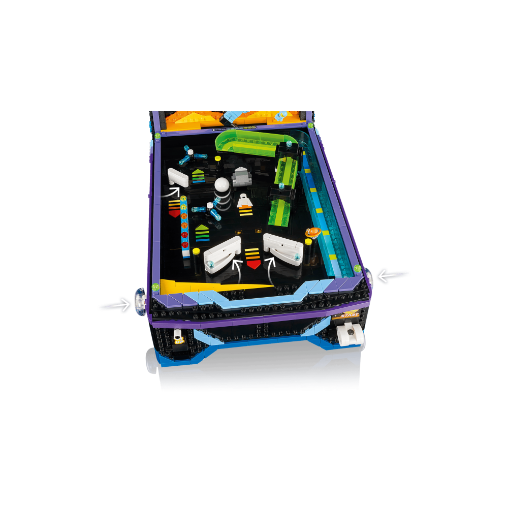 ［想樂］全新 樂高 LEGO 11374 ICONS 彈珠台 Arcade Pinball Machine-細節圖7