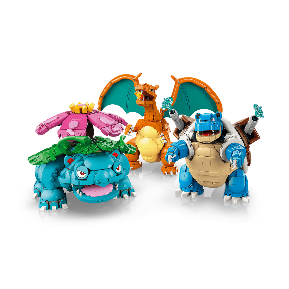 ［想樂］全新 樂高 LEGO 72153 Pokémon 神奇寶貝 寶可夢 御三家 噴火龍 妙蛙花 水箭龜-細節圖4