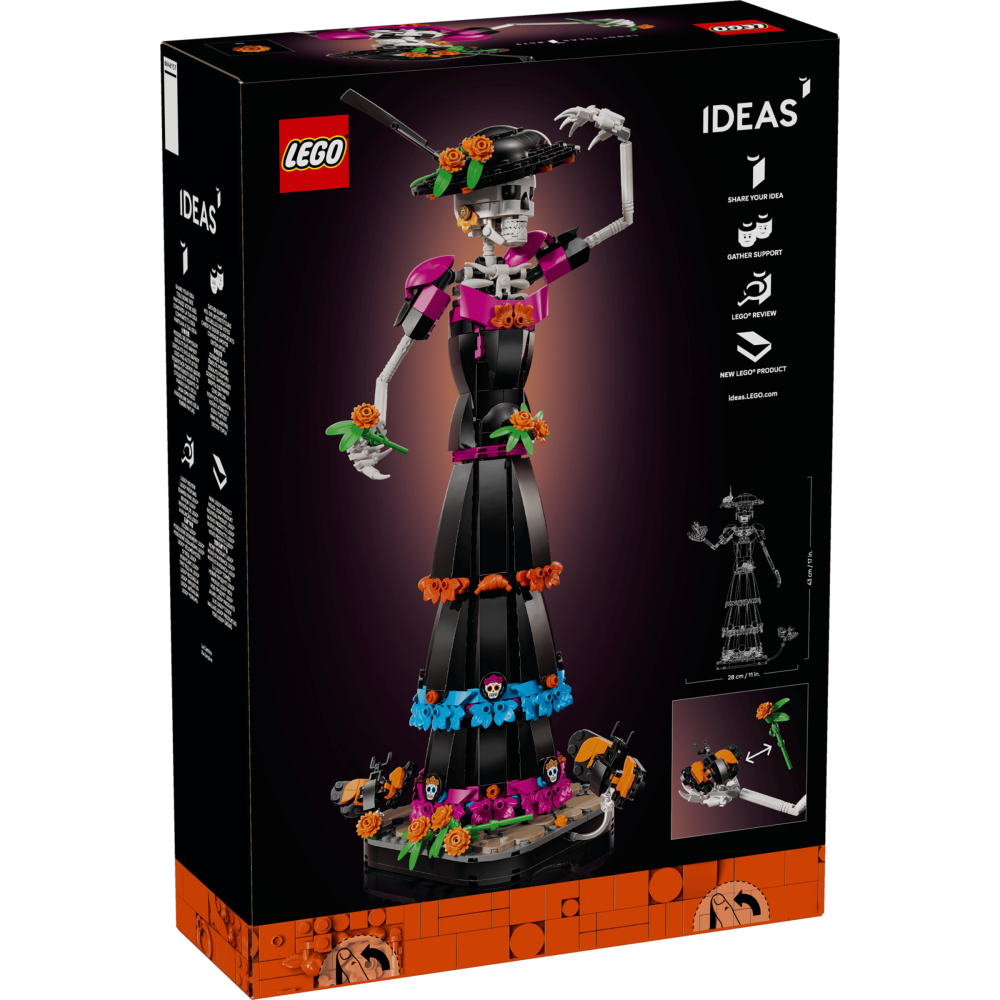 ［想樂］全新 樂高 LEGO 21372 Ideas 卡特里娜 La Catrina-細節圖2