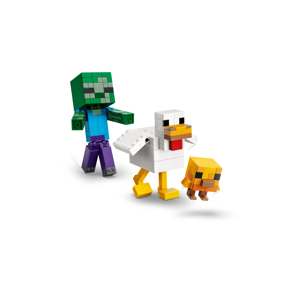 ［想樂］全新 樂高 LEGO 21582 Minecraft 創世神 雞騎士-細節圖5