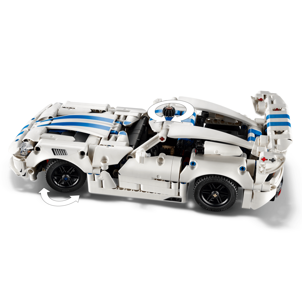 ［想樂］全新 樂高 LEGO 42234 Technic 科技 道奇 Dodge Viper GTS-R-細節圖7