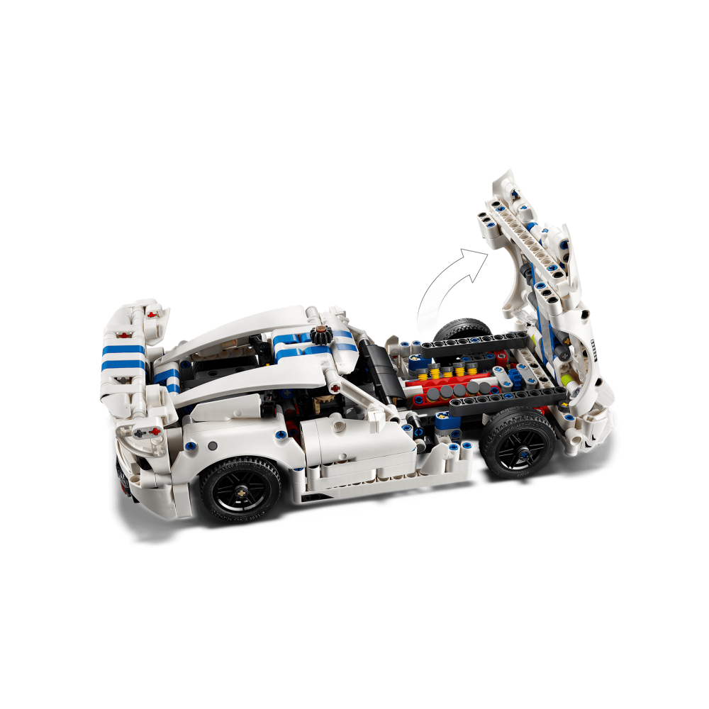 ［想樂］全新 樂高 LEGO 42234 Technic 科技 道奇 Dodge Viper GTS-R-細節圖8