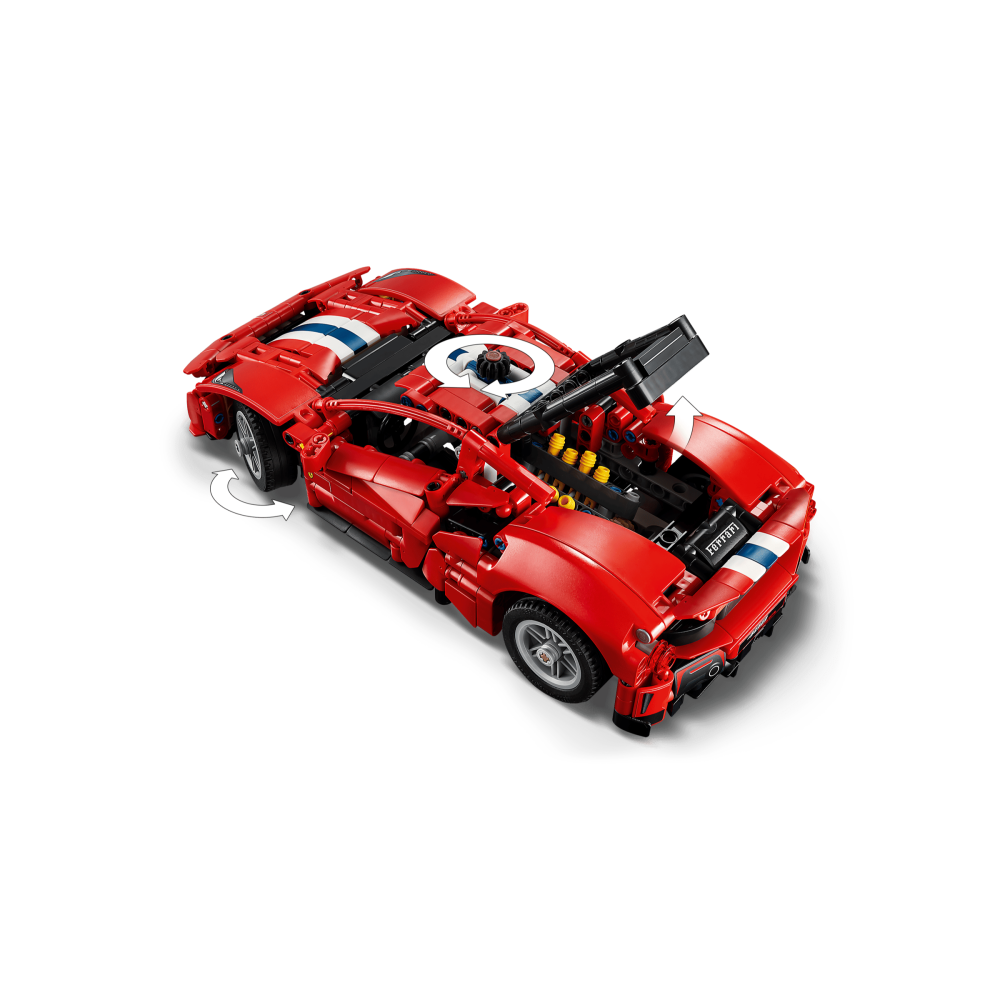 ［想樂］全新 樂高 LEGO 42235 Technic 科技 法拉利 Ferrari 488 PISTA-細節圖7