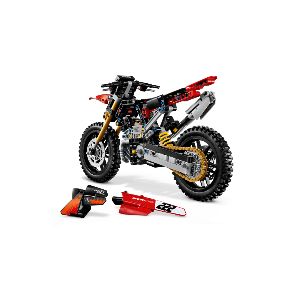 ［想樂］全新 樂高 LEGO 42238 Technic 科技 杜卡迪 Ducati Desmo450 MX Facto-細節圖5