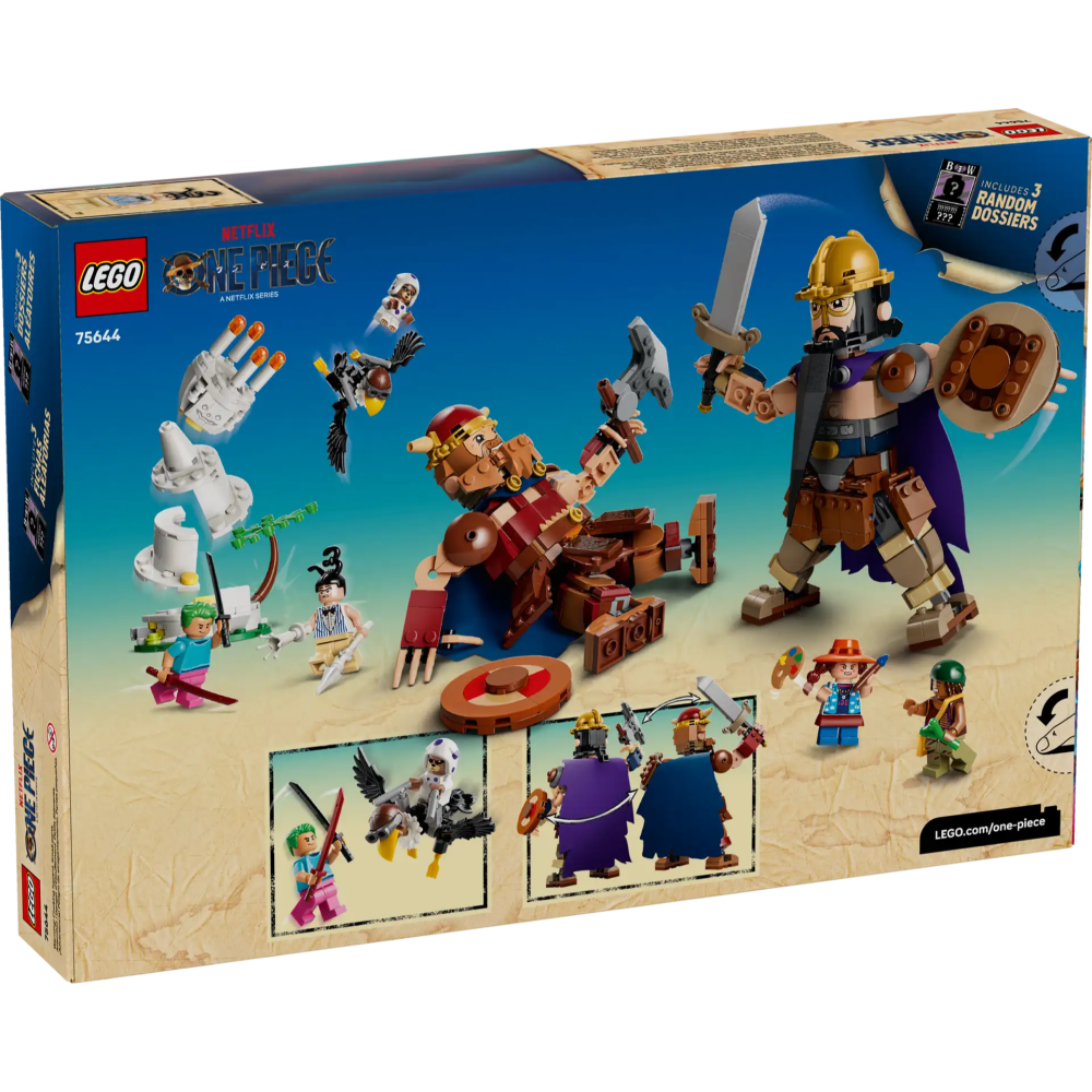 ［想樂］全新 樂高 LEGO 75644 航海王 ONE PIECE 多利 vs. 布洛基－小花園的巨人-細節圖2