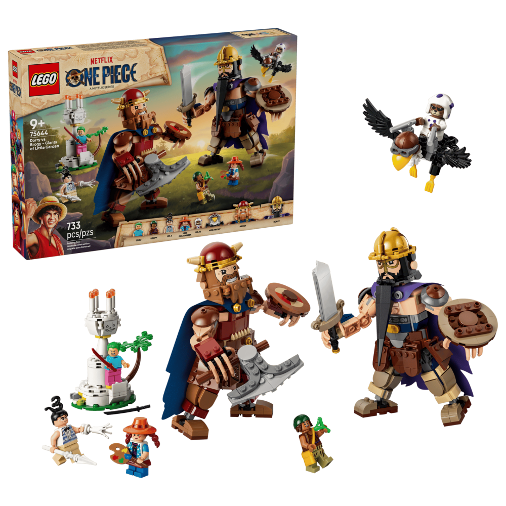 ［想樂］全新 樂高 LEGO 75644 航海王 ONE PIECE 多利 vs. 布洛基－小花園的巨人-細節圖8