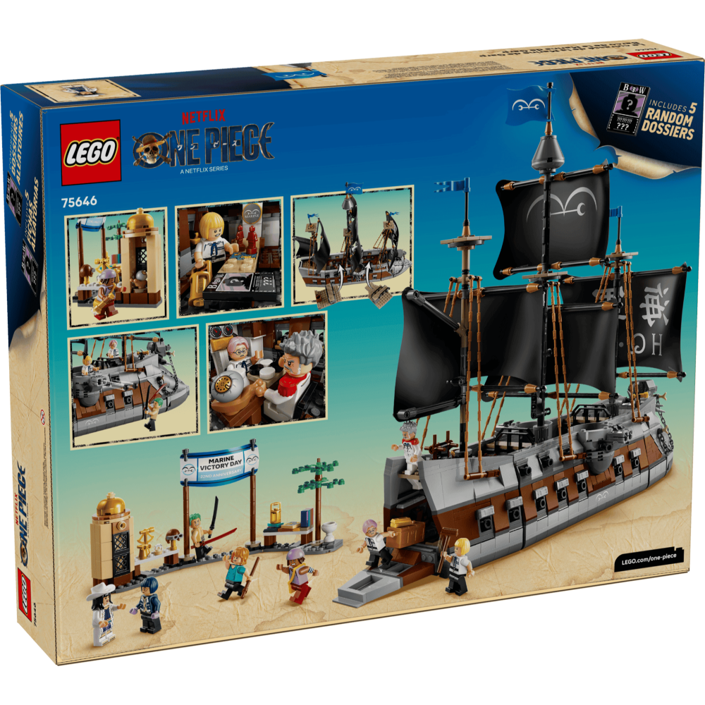［想樂］全新 樂高 LEGO 75646 航海王 ONE PIECE 卡普的海軍戰艦-細節圖2