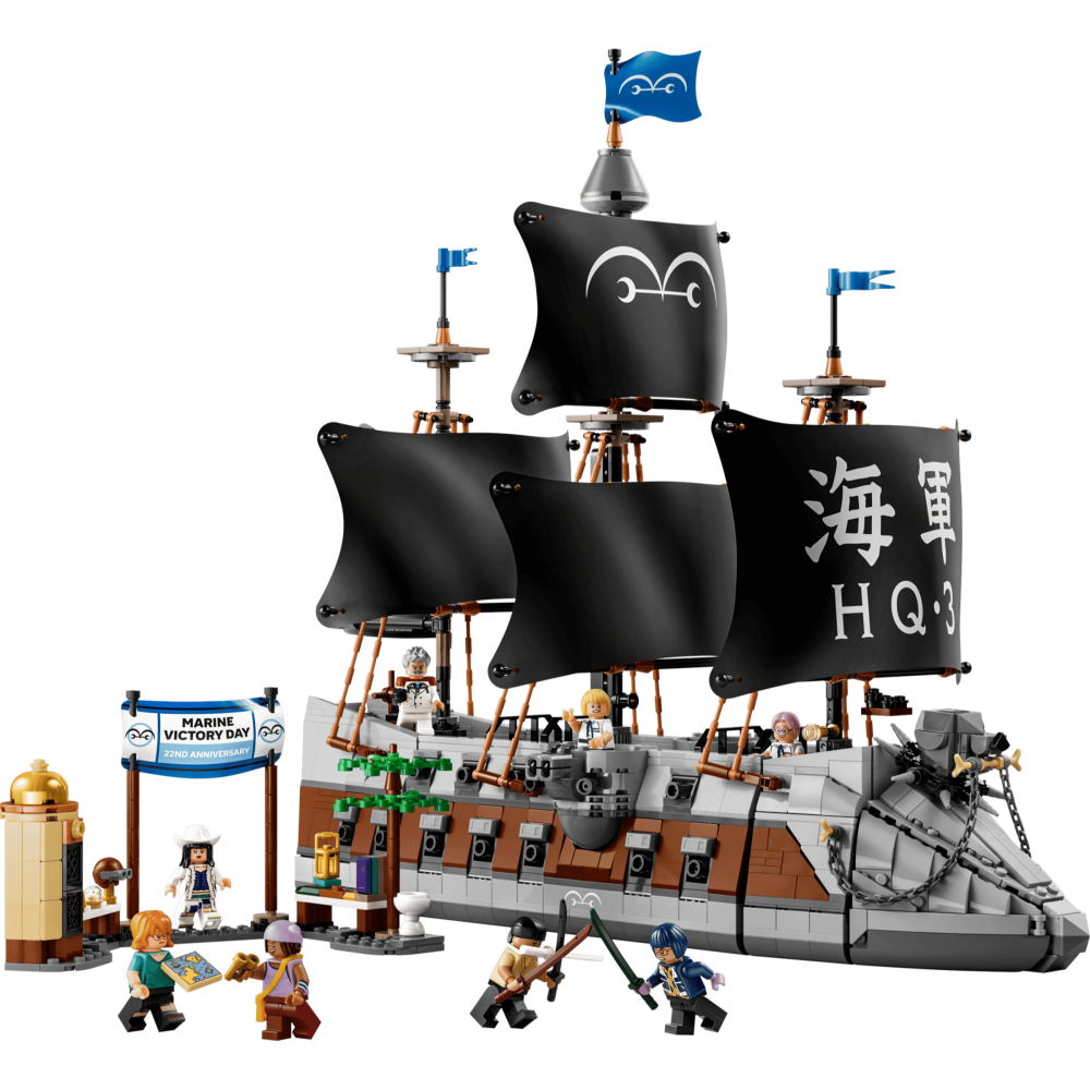 ［想樂］全新 樂高 LEGO 75646 航海王 ONE PIECE 卡普的海軍戰艦-細節圖3