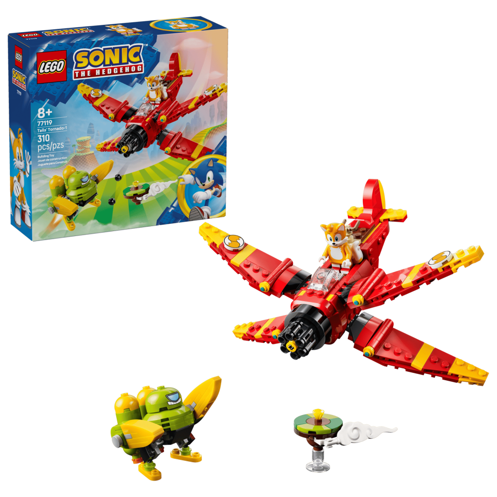 ［想樂］全新 樂高 LEGO 77119 Sonic 索尼克 塔爾斯的托爾內德號-細節圖8