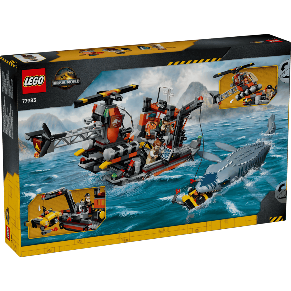 ［想樂］全新 樂高 LEGO 77983 侏儸紀世界 滄龍的船隻攻擊-細節圖2