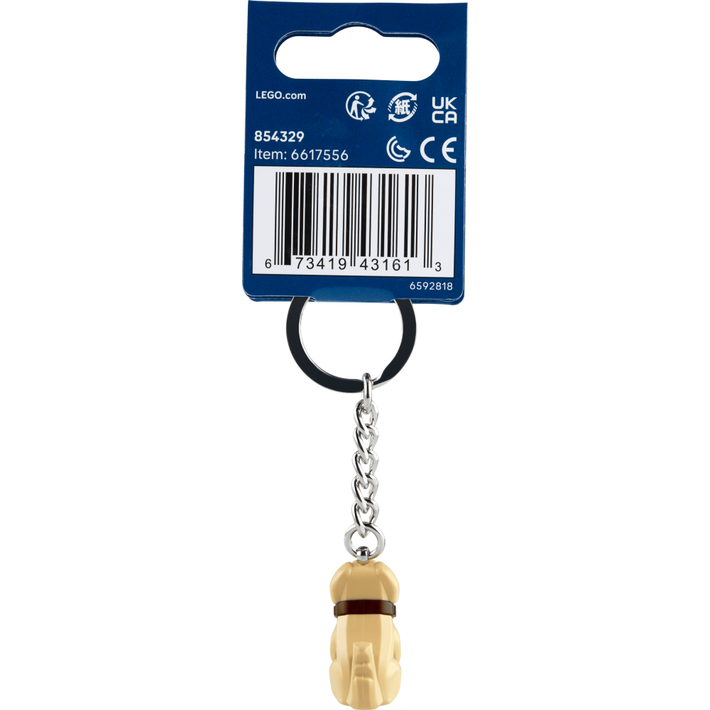 ［想樂］『鑰匙圈』全新 樂高 LEGO 854329 狗狗 小逗 鑰匙圈 Dug the Dog Key Chain-細節圖2