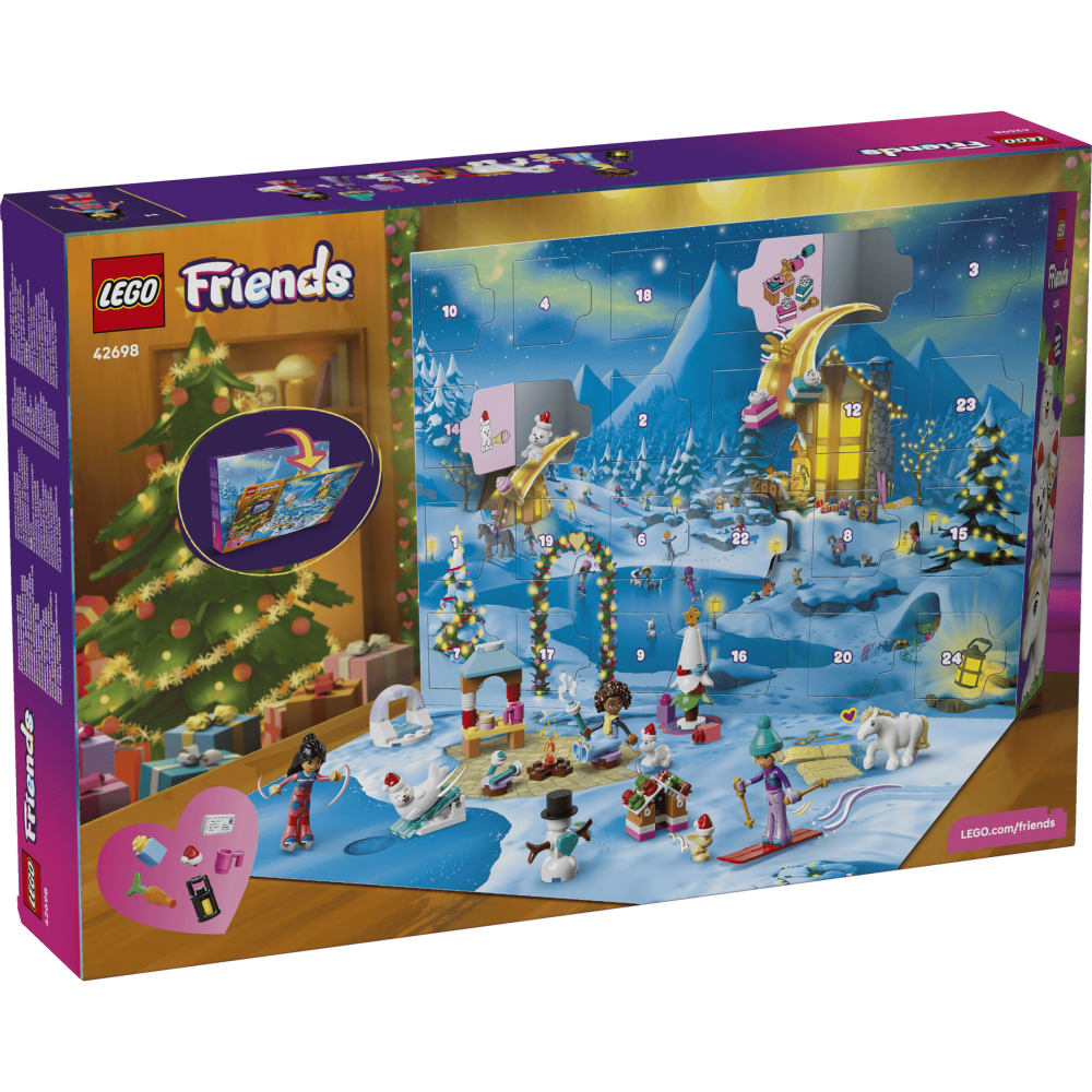 ［想樂］全新 樂高 LEGO 42698 Friends 聖誕節 聖誕驚喜月曆 驚喜月曆 聖誕月曆 倒數月曆(2026)-細節圖2