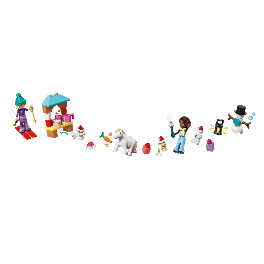［想樂］全新 樂高 LEGO 42698 Friends 聖誕節 聖誕驚喜月曆 驚喜月曆 聖誕月曆 倒數月曆(2026)-細節圖4