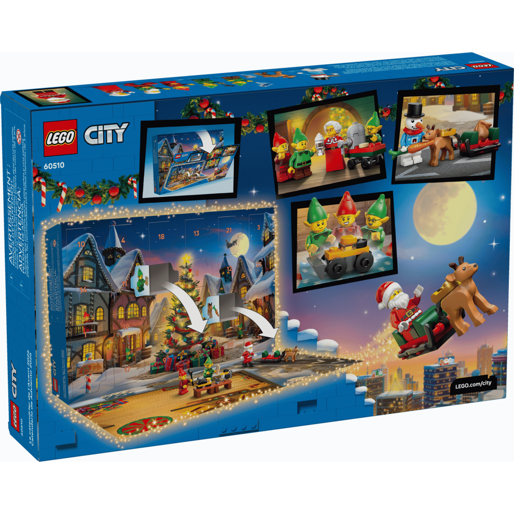 ［想樂］全新 樂高 LEGO 60510 城市 聖誕節 聖誕驚喜月曆 驚喜月曆 聖誕月曆 倒數月曆 (2026)-細節圖2