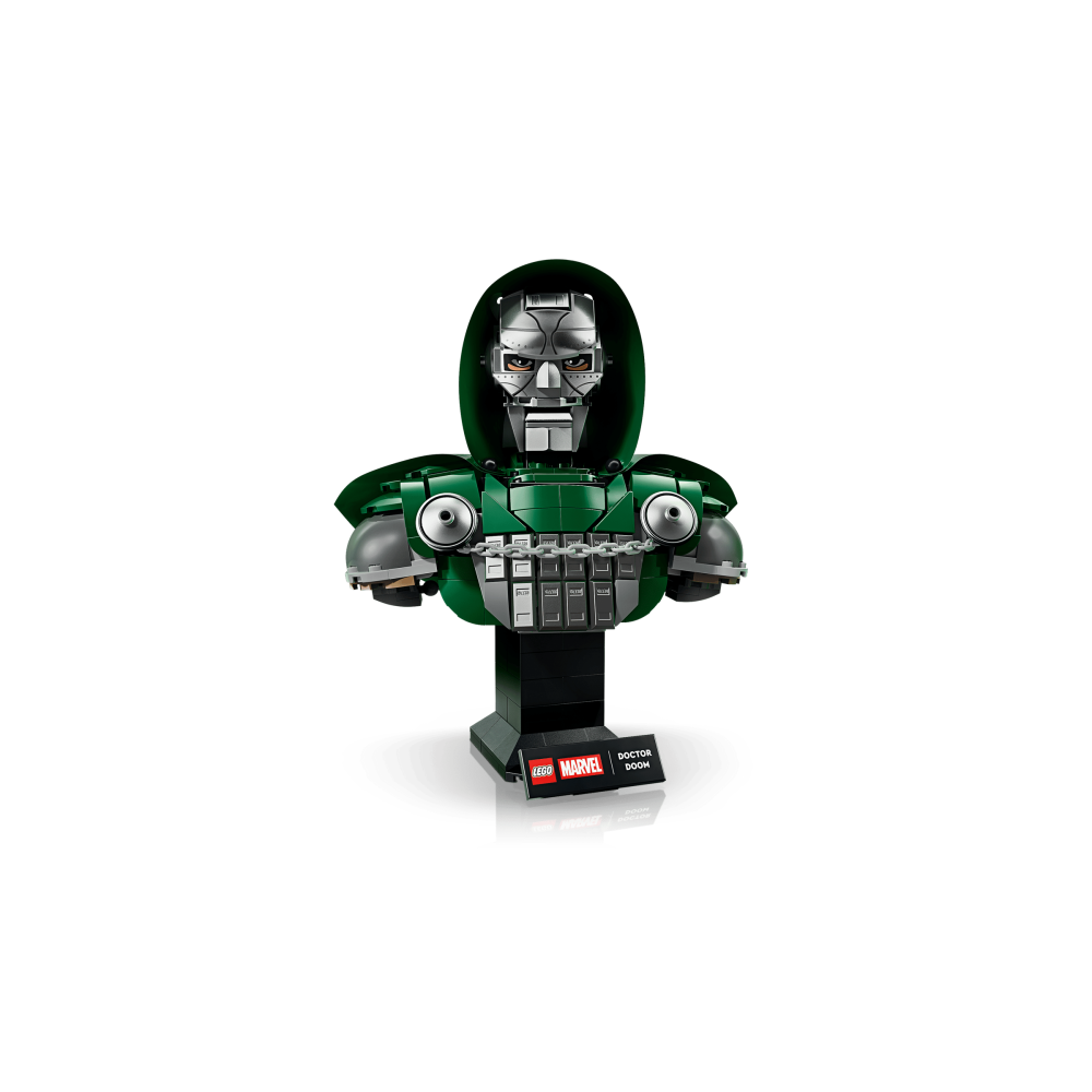 ［想樂］全新 樂高 LEGO 76345 Marvel 漫威 末日博士胸像 Doctor Doom Bust-細節圖4
