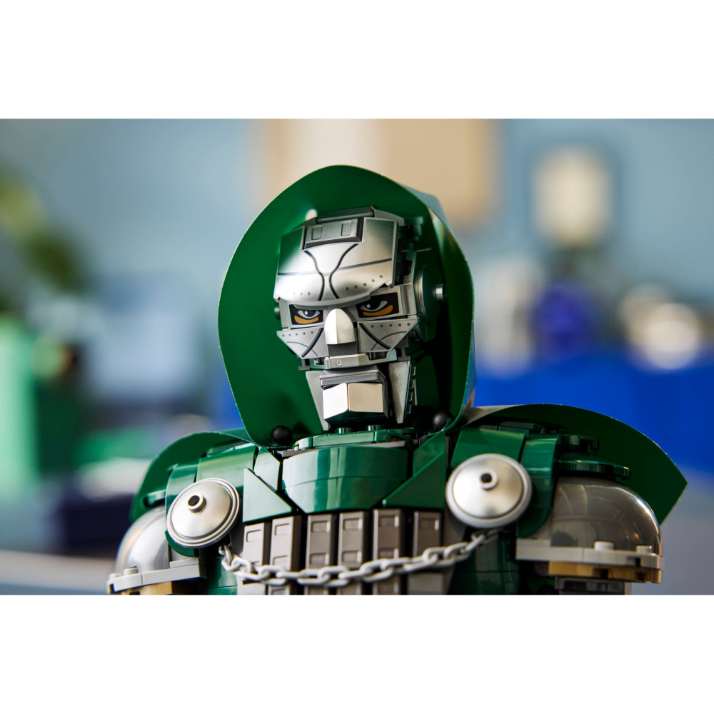 ［想樂］全新 樂高 LEGO 76345 Marvel 漫威 末日博士胸像 Doctor Doom Bust-細節圖7