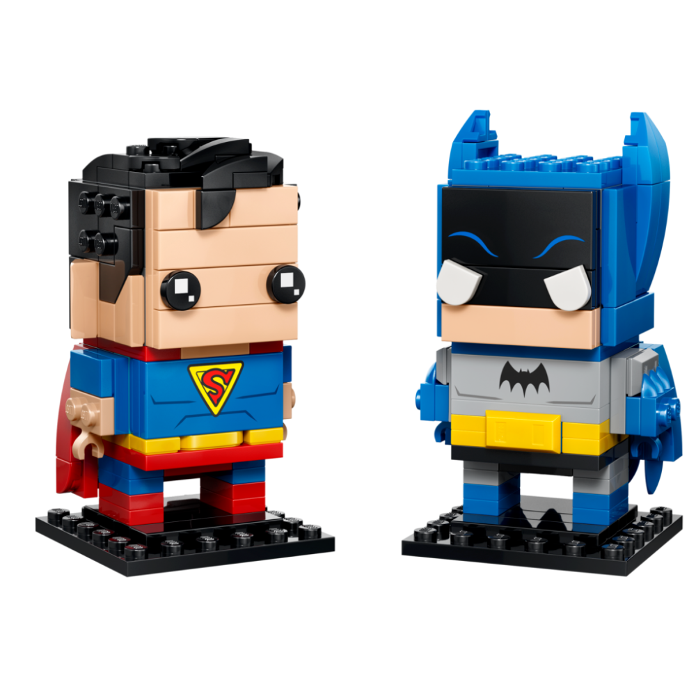 ［想樂］全新 樂高 LEGO 40859 Brickheadz 黃金時代超人和蝙蝠俠-細節圖3