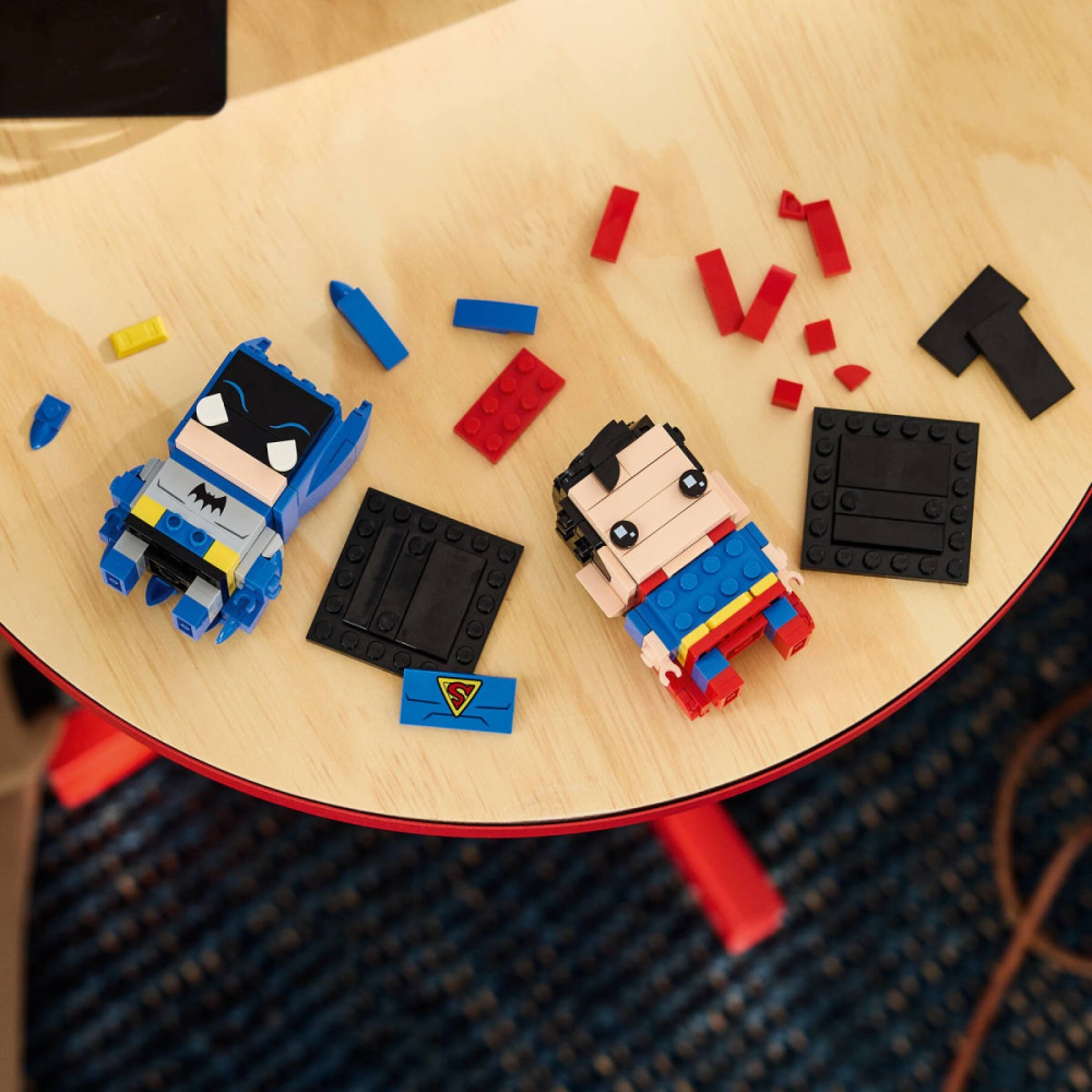 ［想樂］全新 樂高 LEGO 40859 Brickheadz 黃金時代超人和蝙蝠俠-細節圖6