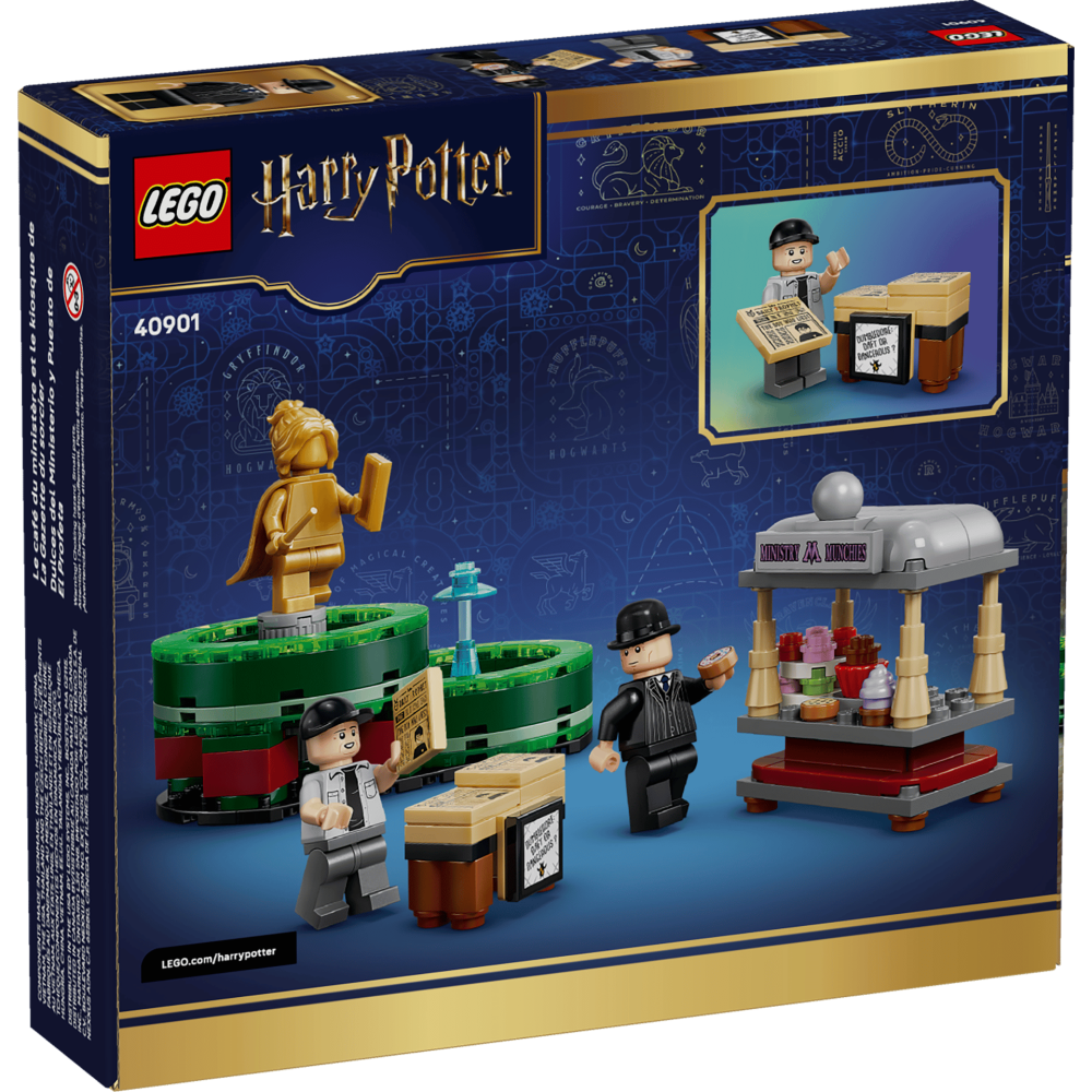 ［想樂］全新 樂高 LEGO 40901 哈利波特 魔法部攤位 《預言家日報》攤位-細節圖2