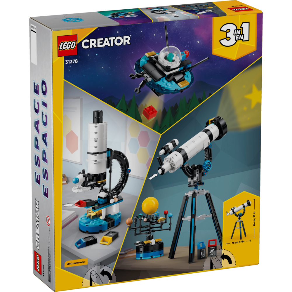 ［想樂］全新 樂高 LEGO 31378 Creator 三合一 太空探索望遠鏡-細節圖2