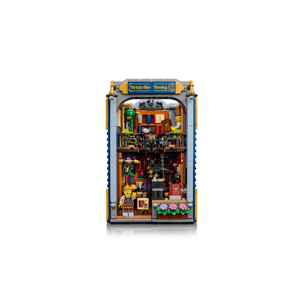 ［想樂］全新 樂高 LEGO 11379 ICONS 書店：書擋擺飾 Bookstore: Book Nook-細節圖4
