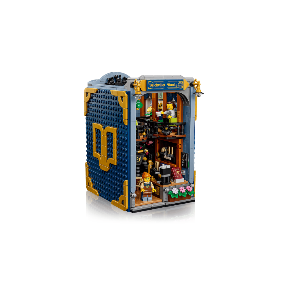 ［想樂］全新 樂高 LEGO 11379 ICONS 書店：書擋擺飾 Bookstore: Book Nook-細節圖7